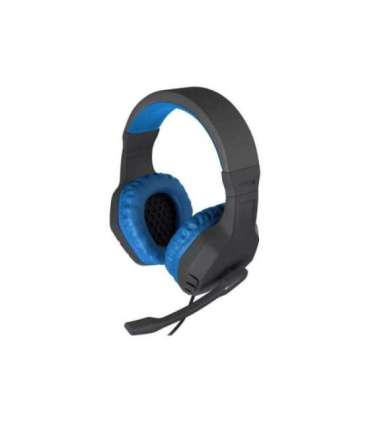 GENESIS ARGON 200 Gaming Headset, On-Ear, Wired, Microphone, Blue Genesis ARGON 200 Wired On-Ear