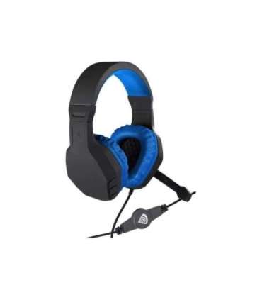 GENESIS ARGON 200 Gaming Headset, On-Ear, Wired, Microphone, Blue Genesis ARGON 200 Wired On-Ear