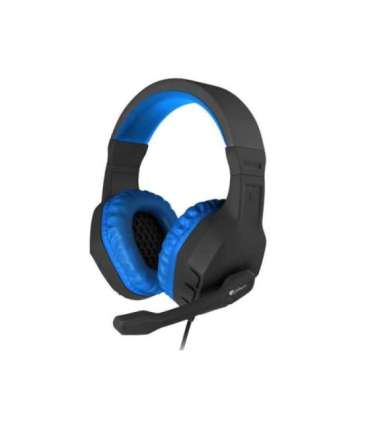 GENESIS ARGON 200 Gaming Headset, On-Ear, Wired, Microphone, Blue Genesis ARGON 200 Wired On-Ear