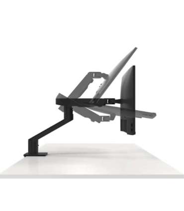 Dell Desk Mount MDA20 Height, tilt, swivel, rotation, depth 19-27 " Maximum weight (capacity) 10 kg Black