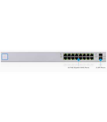Ubiquiti UniFi 16Port Gigabit Switch with PoE and SFP Ubiquiti
