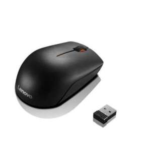 Lenovo Wireless Compact Mouse 300 Optical Mouse 2.4 GHz Wireless via Nano USB Black 1 year(s)