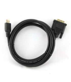 Gembird HDMI to DVI cable (Single Link) HDMI 19pin male DVI 18+1pin male HDMI to DVI-D 0.5 m