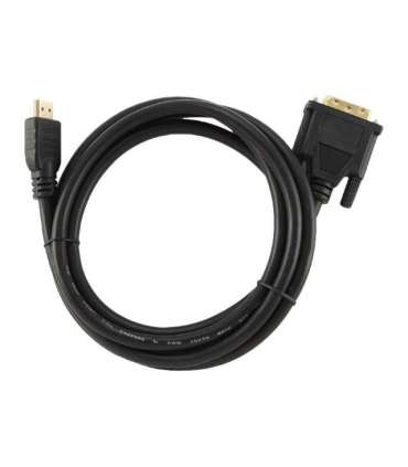 Gembird HDMI to DVI cable (Single Link) HDMI 19pin male DVI 18+1pin male HDMI to DVI-D 0.5 m