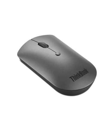 Lenovo ThinkBook Bluetooth Silent Mouse Wireless Bluetooth 5.0 Iron Grey 1 year(s)