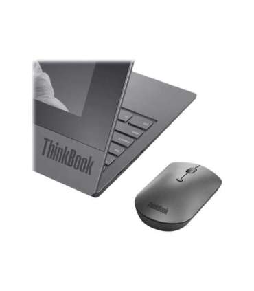 Lenovo ThinkBook Bluetooth Silent Mouse Wireless Bluetooth 5.0 Iron Grey 1 year(s)