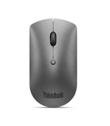 Lenovo ThinkBook Bluetooth Silent Mouse Wireless Bluetooth 5.0 Iron Grey 1 year(s)