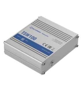 Teltonika Industiral POE+ Swith TSW100 Unmanaged Desktop Gigabit Ethernet (copper) ports quantity 5 Power