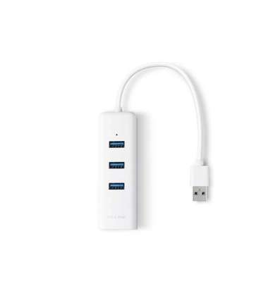 TP-LINK UE330 USB 3.0 3-Port Hub & Gigabit Ethernet Adapter 2 in 1 USB Adapter