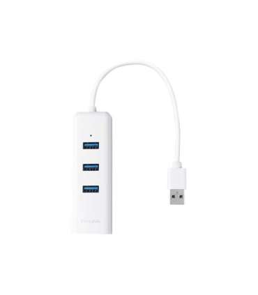 TP-LINK UE330 USB 3.0 3-Port Hub & Gigabit Ethernet Adapter 2 in 1 USB Adapter