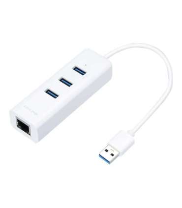 TP-LINK UE330 USB 3.0 3-Port Hub & Gigabit Ethernet Adapter 2 in 1 USB Adapter