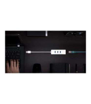 TP-LINK UE330 USB 3.0 3-Port Hub & Gigabit Ethernet Adapter 2 in 1 USB Adapter