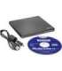 H.L Data Storage Ultra Slim Portable DVD-Writer GP60NB60 Interface USB 2.0 DVD±R/RW CD read speed 24 x CD