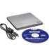 H.L Data Storage Ultra Slim Portable DVD-Writer GP60NS60 Interface USB 2.0 DVD±R/RW CD read speed 24 x CD