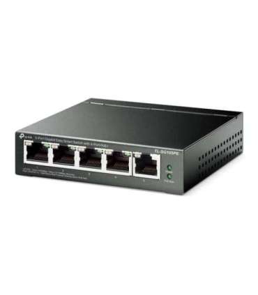 TP-LINK Switch TL-SG105PE Unmanaged Desktop PoE+ ports quantity 4 Power supply type External