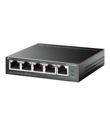TP-LINK Switch TL-SG105PE Unmanaged Desktop PoE+ ports quantity 4 Power supply type External