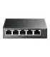 TP-LINK Switch TL-SG105PE Unmanaged Desktop PoE+ ports quantity 4 Power supply type External