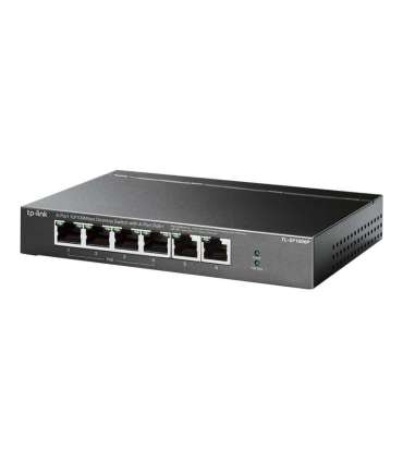 TP-LINK Switch TL-SF1006P Unmanaged Desktop 10/100 Mbps (RJ-45) ports quantity 6 PoE+ ports quantity 4 |
