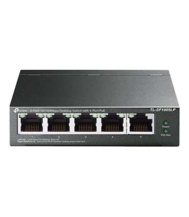 TP-LINK Switch TL-SF1005LP Unmanaged Desktop 10/100 Mbps (RJ-45) ports quantity 5 Power over Ethernet (PoE)