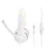 Gembird Stereo Headset MHS 03 WTRD 3.5 mm White with Red Ring Headset