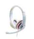 Gembird Stereo Headset MHS 03 WTRD 3.5 mm White with Red Ring Headset