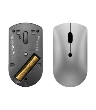 Lenovo Silent Mouse 600 Optical Mouse Dual-host Bluetooth 5.0 Iron Grey 1 year(s)