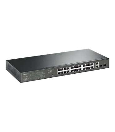TP-LINK Switch TL-SG1428PE Web managed Rackmountable SFP ports quantity 2 PoE+ ports quantity 24 Power