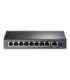 TP-LINK Switch TL-SF1009P Unmanaged Desktop 10/100 Mbps (RJ-45) ports quantity 9 PoE+ ports quantity 8 |
