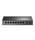 TP-LINK Switch TL-SF1009P Unmanaged Desktop 10/100 Mbps (RJ-45) ports quantity 9 PoE+ ports quantity 8 |