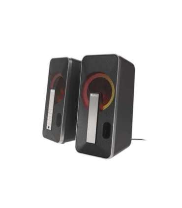 Genesis Computer Speaker Helium 100BT RGB Bluetooth Silver/Black Gaming Speakers Wireless connection