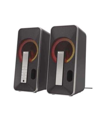 Genesis Computer Speaker Helium 100BT RGB Bluetooth Silver/Black Gaming Speakers Wireless connection