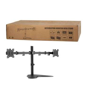 Logilink Desk Mount Tilt, swivel, level adjustment, rotate 17-32 " Maximum weight (capacity) 8 kg Black