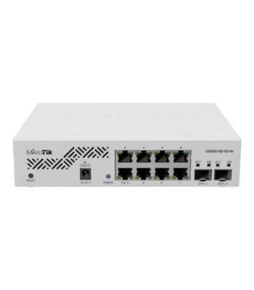 MikroTik Cloud Router Switch CSS610-8G-2S+IN Web managed Rackmountable Gigabit Ethernet (copper) ports