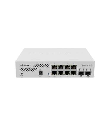 MikroTik Cloud Router Switch CSS610-8G-2S+IN Web managed Rackmountable Gigabit Ethernet (copper) ports