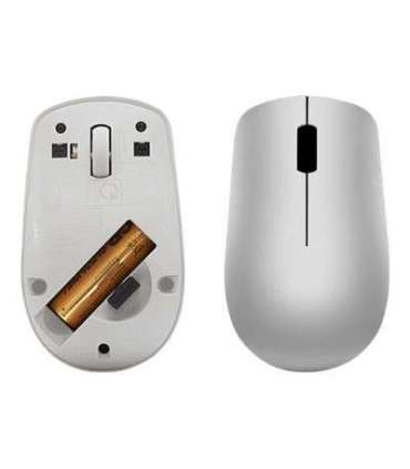 Lenovo Wireless Mouse 530 Optical Mouse 2.4 GHz Wireless via Nano USB Platinum Grey 1 year(s)