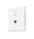 TP-LINK Omada AC1200 Wall-Plate Access Point EAP230-Wall 802.11ac 300+867 Mbit/s 10/100/1000 Mbit/s Ethernet