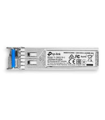 TP-LINK Gigabit Single-Mode WDM Media Converter TL-SM321B-2 9/125 μm SMF (Single-Mode Fiber) 9/125 μm SMF