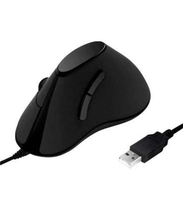 Logilink Ergonomic Vertical Mouse ID0158 Optical Wired Black