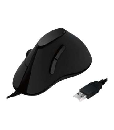 Logilink Ergonomic Vertical Mouse ID0158 Optical Wired Black