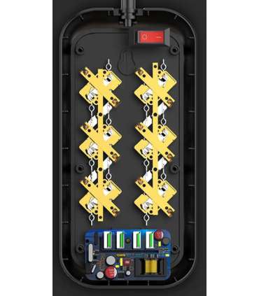 ColorWay 10 A Power Socket CW-CHE64B 17 W