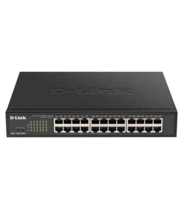 D-Link Smart Switch DGS-1100-24PV2 Managed Rack Mountable Power over Ethernet (PoE) ports quantity 12 Power