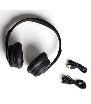 Skullcandy Wireless Headphones Cassette Wireless/Wired On-Ear Microphone Wireless Black