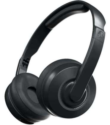 Skullcandy Wireless Headphones Cassette Wireless/Wired On-Ear Microphone Wireless Black