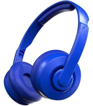 Skullcandy Wireless Headphones Cassette Wireless/Wired On-Ear Microphone Wireless Blue