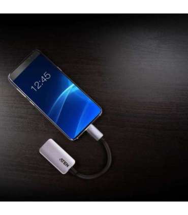 Aten USB-C to HDMI 4K Adapter HDMI Female USB-C Male