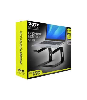 PORT DESIGNS 901103 Ergonomic Notebook stand Notebook Stand Black 10-15.6 "