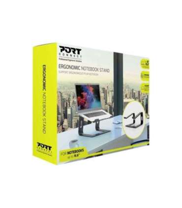 PORT DESIGNS 901103 Ergonomic Notebook stand Notebook Stand Black 10-15.6 "