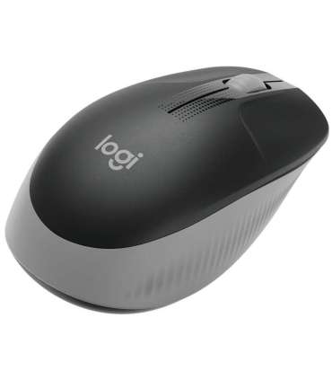 Logitech Full size Mouse M190 Wireless USB Mid Grey