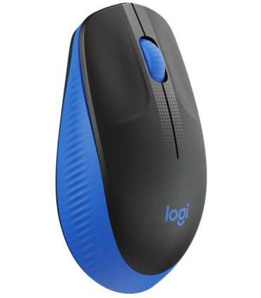 Logitech Full size Mouse M190 Wireless USB Blue