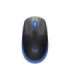 Logitech Full size Mouse M190 Wireless USB Blue